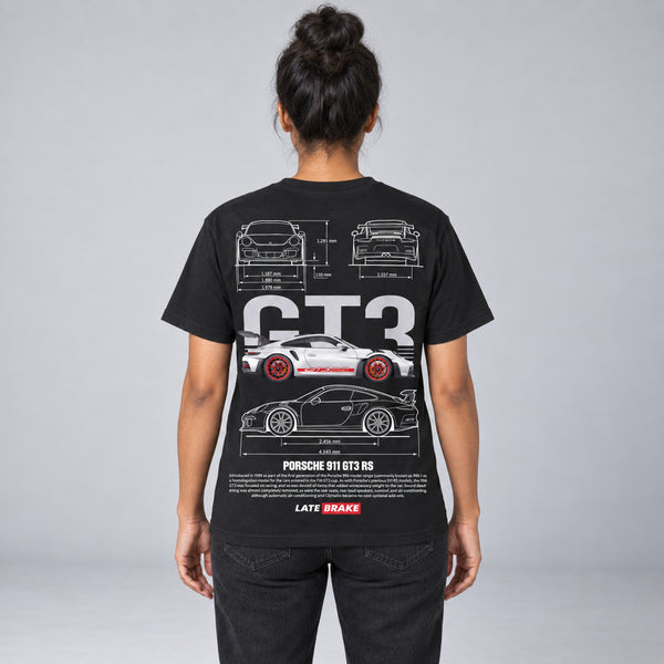 911 GT3 WR Drivers Collective T-Shirt — studio-rear