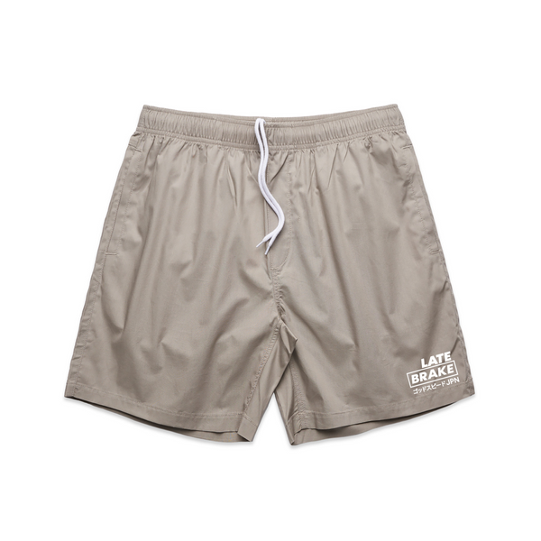 Stacked JPN Beach Shorts 17"