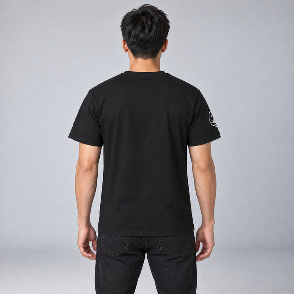 Black Poison T-Shirt — studio-rear