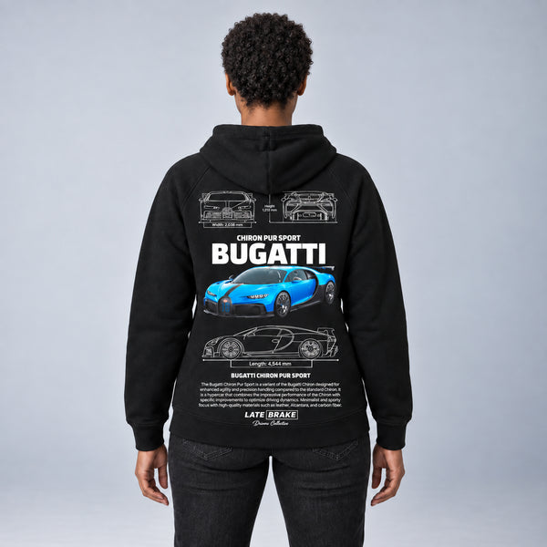 Chiron Drivers Collective Hoodie — studio-rear