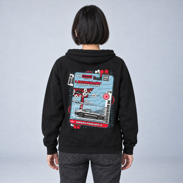 Fairlady Die-cast Hoodie — studio-rear