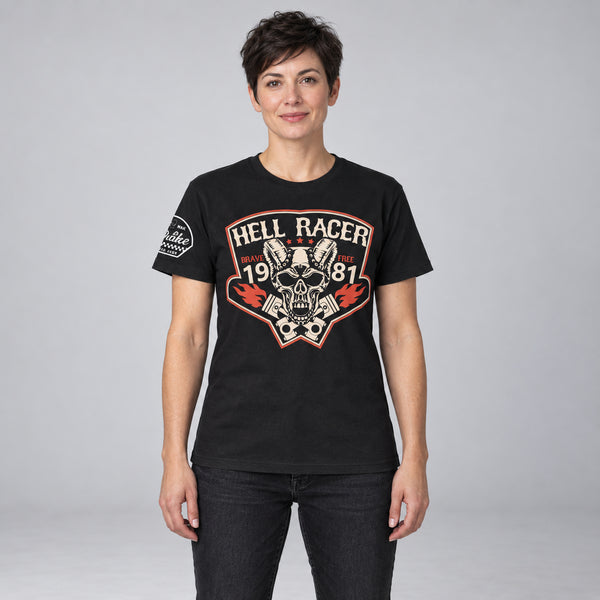 Hell Racer T-Shirt — studio-front