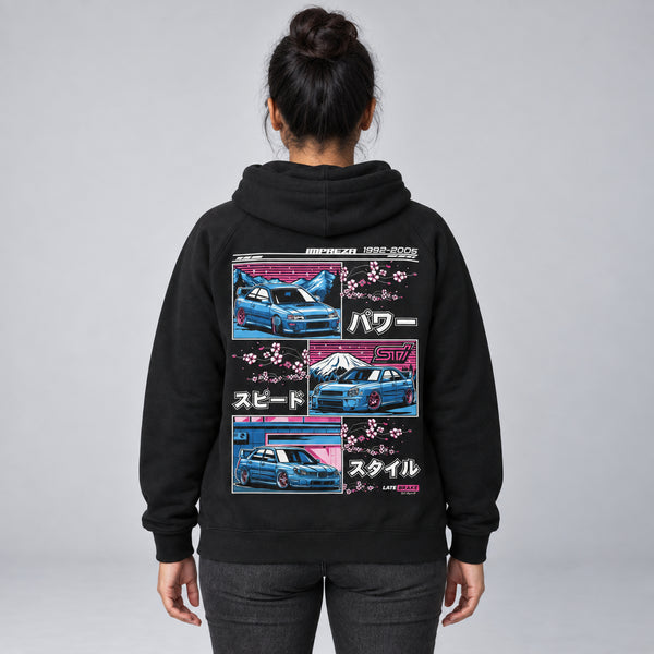 Impreza Hoodie — studio-rear