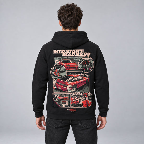 Midnight Madness Hoodie — studio-rear