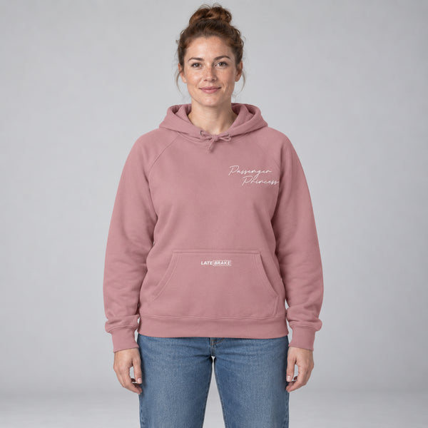 Passenger Princess Hoodie — studio-front