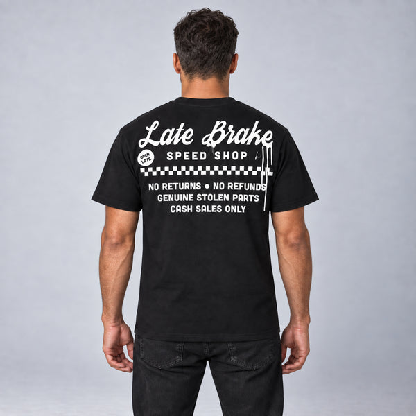 Speed Shop T-Shirt — studio-rear
