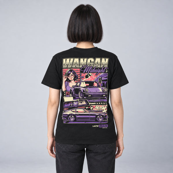 Wangan Midnight T-Shirt — studio-rear
