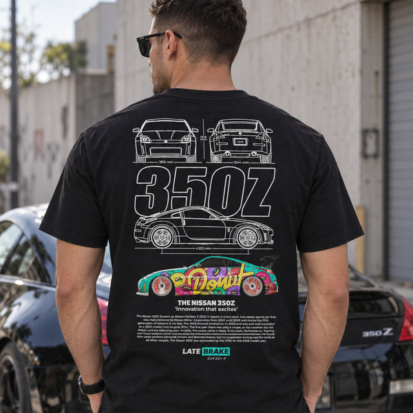 350z Drivers Collective T-Shirt — lifestyleSQ