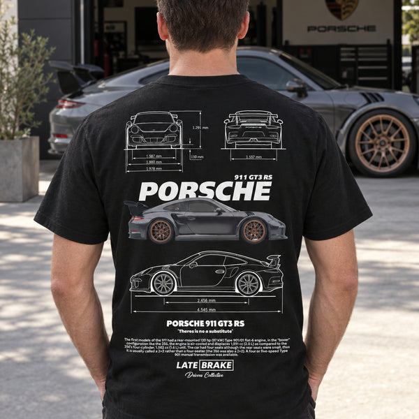 911 GT3 (Grey) Drivers Collective T-Shirt — lifestyleSQ