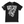 Black Late Brake Ride Fast Die Last T-Shirt — front view