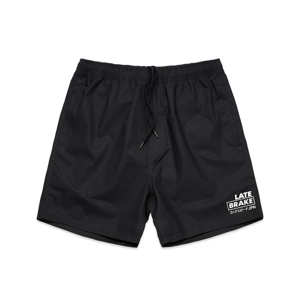 Stacked JPN Beach Shorts 17"