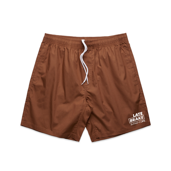 Stacked JPN Beach Shorts 17"