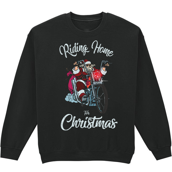 Riding Home for Christmas Sweatshirt