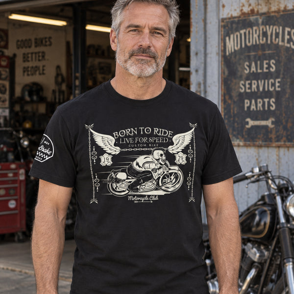 Born to Ride T-Shirt — lifestyleSQ