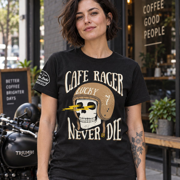 Cafe Racer Never Die T-Shirt — lifestyleSQ