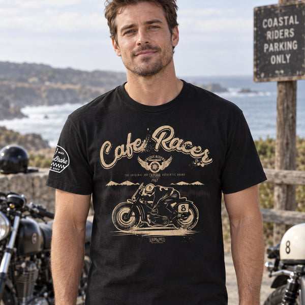 Cafe Racer Unique T-Shirt — lifestyleSQ
