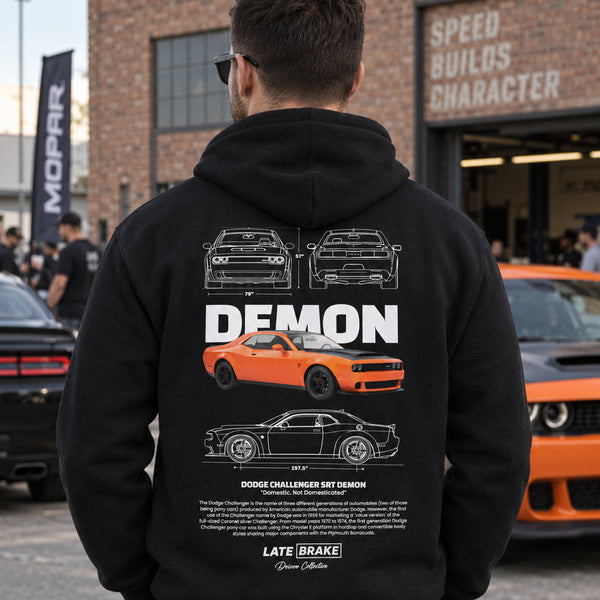 Challenger Demon Drivers Collective Hoodie — lifestyleSQ