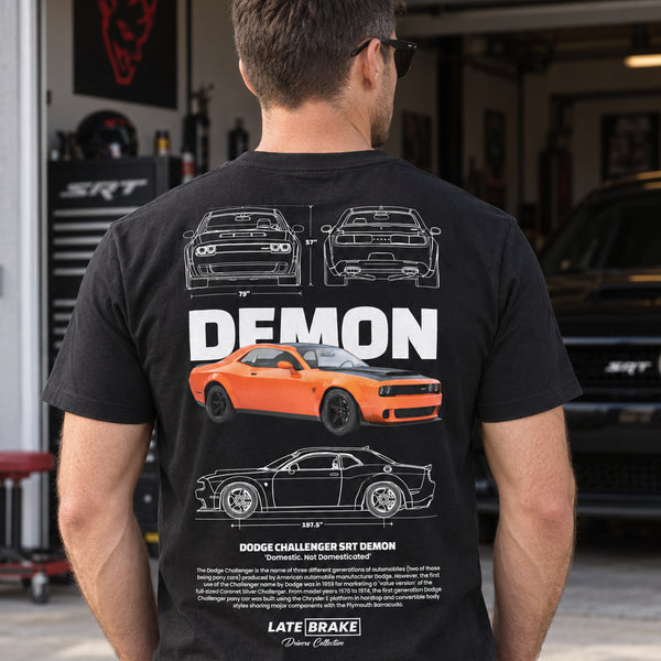 Challenger Demon Drivers Collective T-Shirt — lifestyleSQ