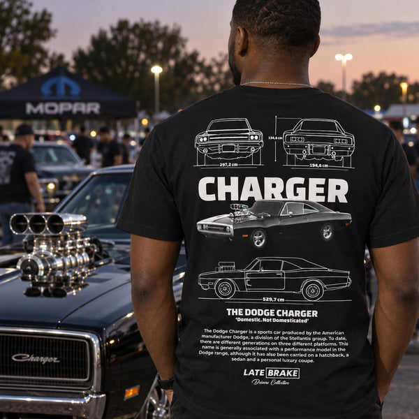 Charger 1970 Drivers Collective T-Shirt — lifestyleSQ