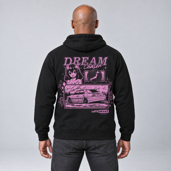 Dream Chaser Hoodie — studio-rear
