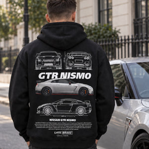 GTR Nismo (GRY) Drivers Collective Hoodie — lifestyleSQ