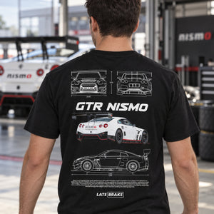 GTR Nismo (WHT) Drivers Collective T-Shirt — lifestyleSQ