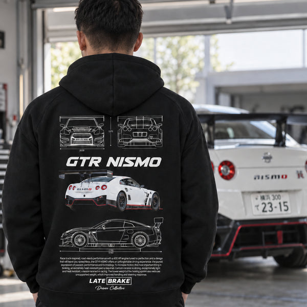 GTR Nismo (WHT) Drivers Collective Hoodie — lifestyleSQ