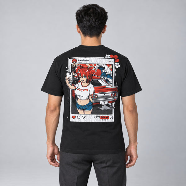 LB Selfie T-Shirt — studio-rear