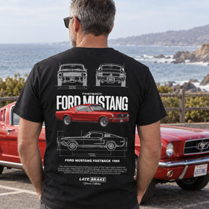 Mustang Fastback 1965 Drivers Collective T-Shirt — lifestyleSQ