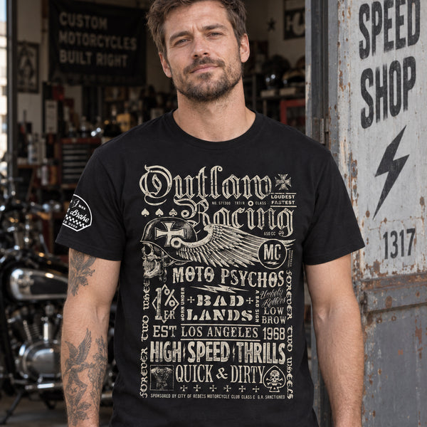 Outlaw High Thrills T-Shirt — lifestyleSQ