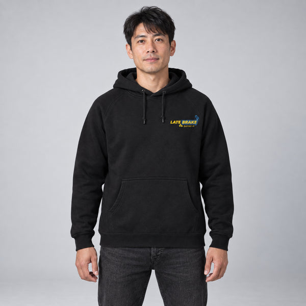 Over Here Hoodie — studio-front