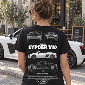 R8 Spyder Drivers Collective T-Shirt — lifestyleSQ