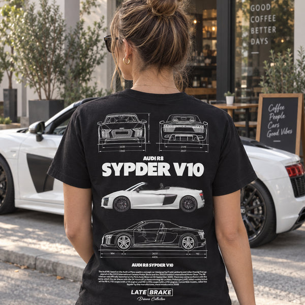 R8 Spyder Drivers Collective T-Shirt — lifestyleSQ
