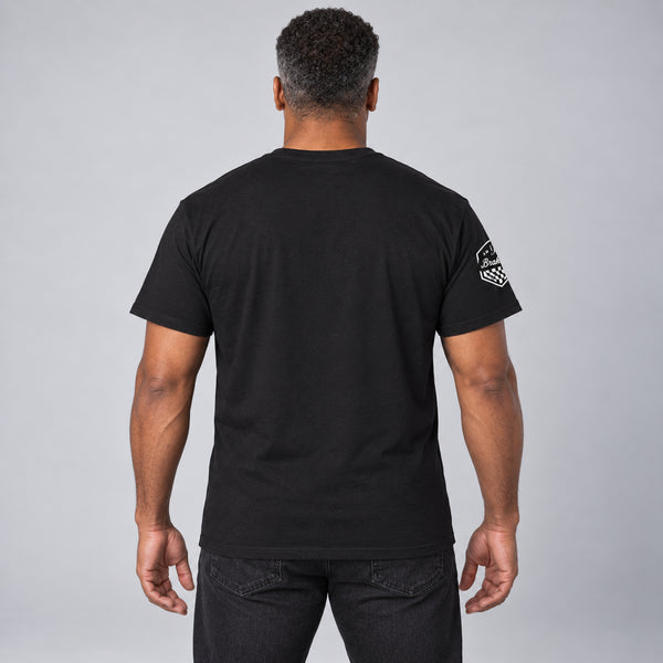 Racing History T-Shirt — studio-rear