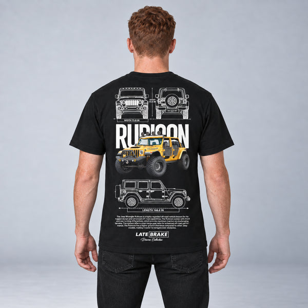 Rubicon Drivers Collective T-Shirt — studio-rear