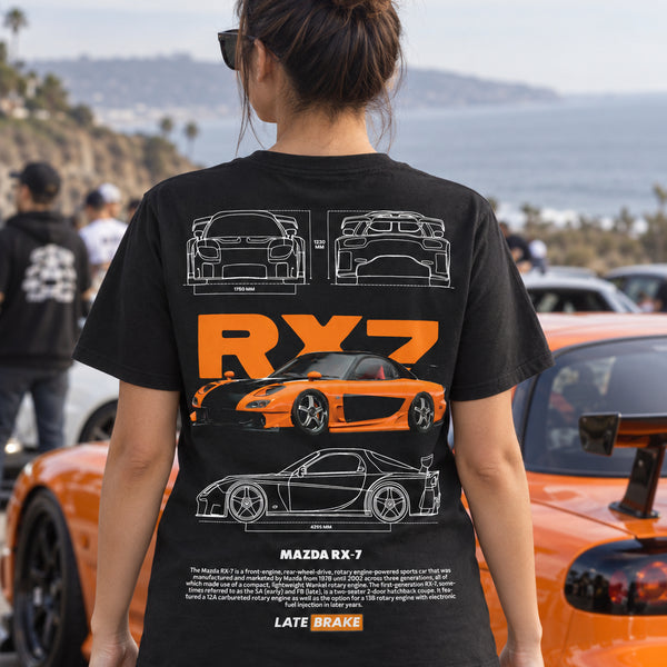 RX7 Drivers Collective T-Shirt — lifestyleSQ
