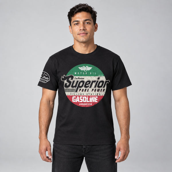Superior Gasoline T-Shirt — studio-front