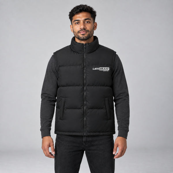 LB Supply Puffer Vest — studio-front