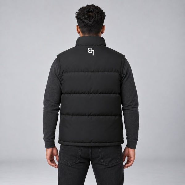 LB Supply Puffer Vest — studio-rear
